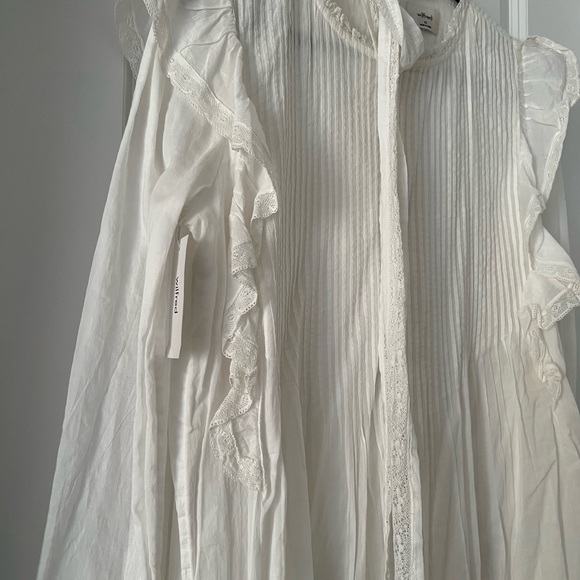 NEW Aritzia Wilfred Elia Dress WHITE - Picture 8 of 11
